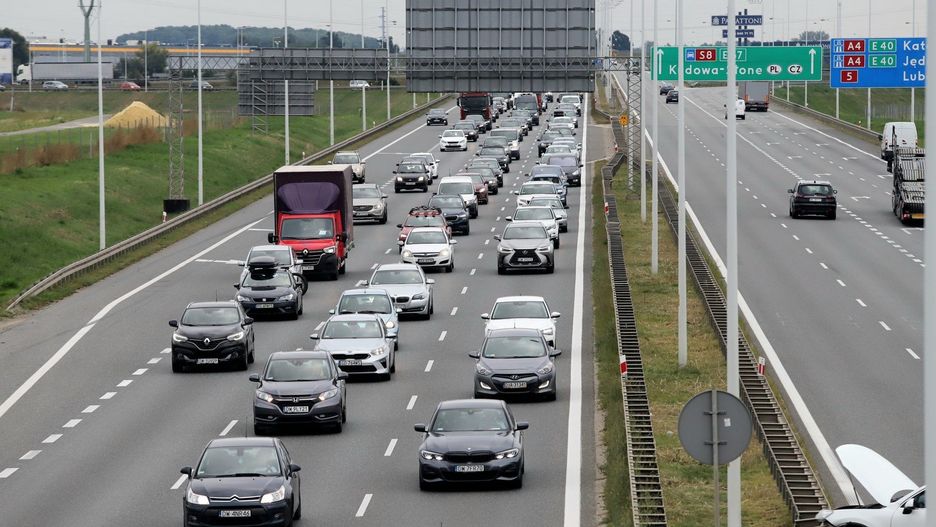 Korki i utrudnienia na AOW. Za tydzień wymiana dylatacji