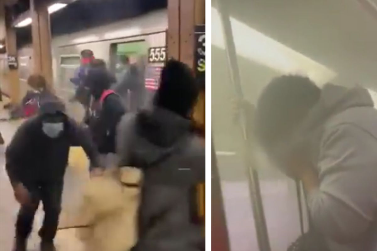 Strzelanina w metrze. Do sieci trafiło pierwsze przerażające wideo