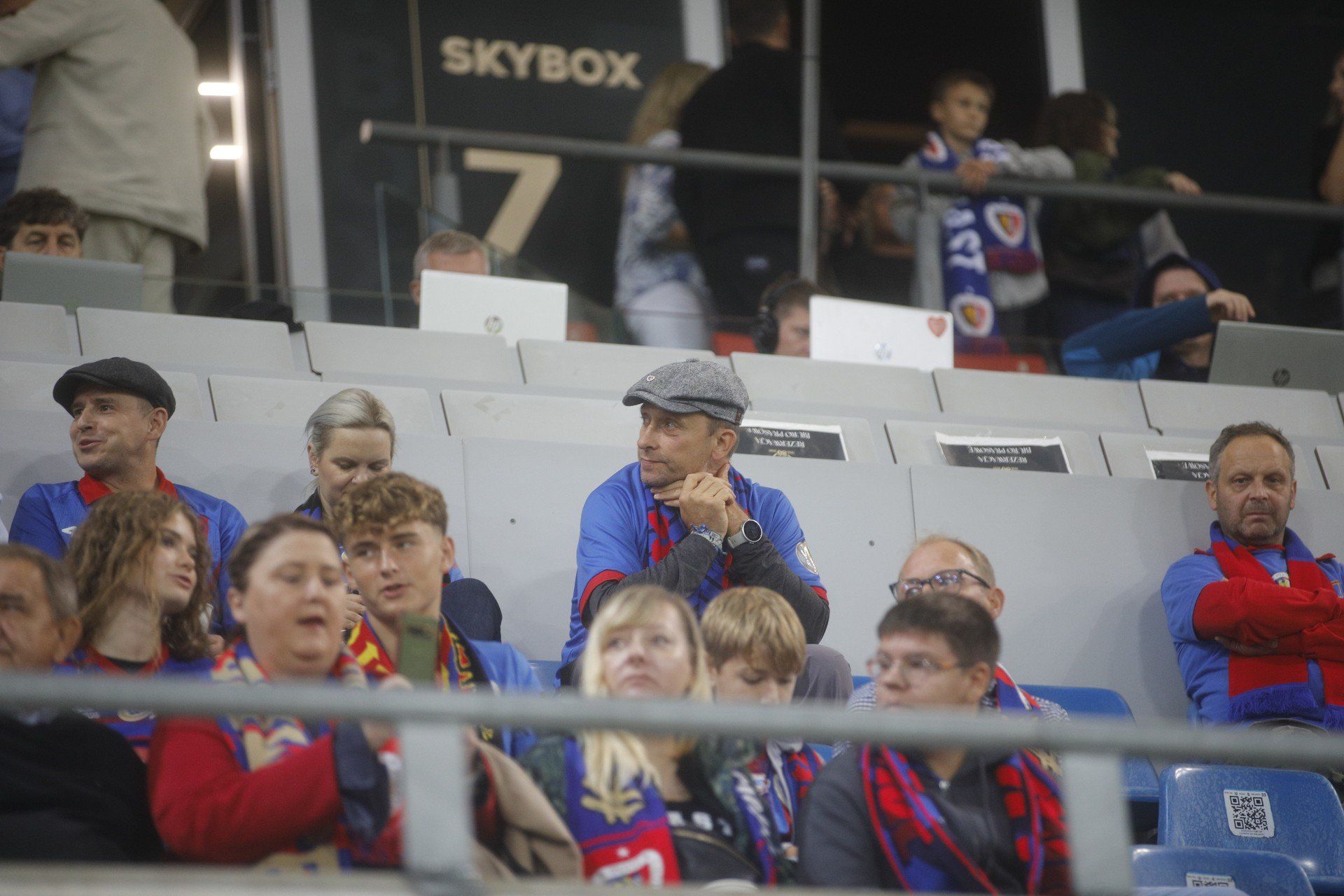 Kibice na meczu Piast Gliwice - Jagiellonia Białystok
