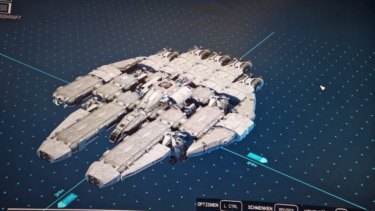 Millennium Falcon w Starfield