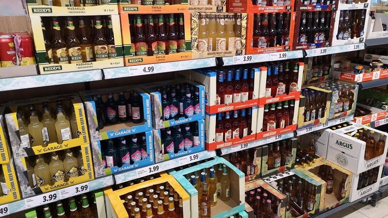 Promocja na piwo butelkowe w Lidlu