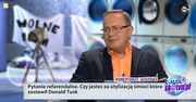 Widzowie TVN24 usłyszeli dowcip o Tusku. To szpila wbita "Wiadomościom"
