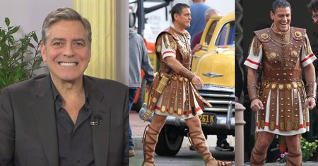 Clooney o roli Cezara: "Ćwiczyłem długość spódnicy. Zapytałem żony, jak długa powinna być!"
