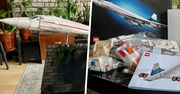 Pierwszy taki zestaw LEGO. Złożyłem Concorde'a z klocków