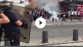 Angielscy kibice starli się z policją na ulicach Marsylii