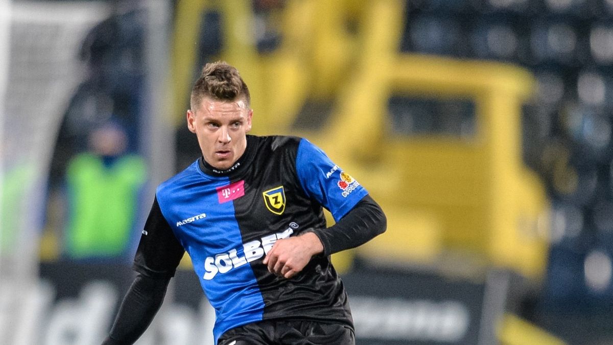 East News / Paweł Skraba / Na zdjęciu Luka Marić, w barwach Zawiszy Bydgoszcz