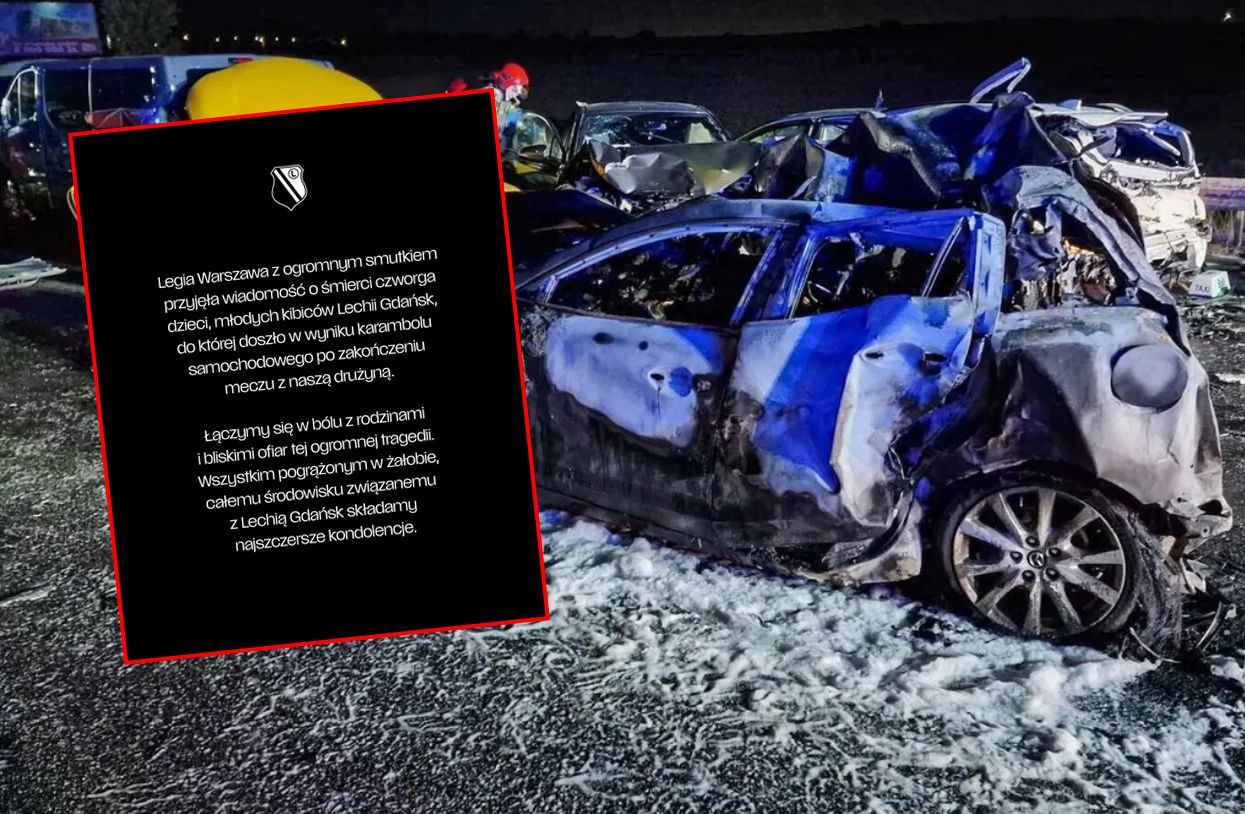 Tragedia na S7. Kibice apelują do Lechii i Legii. Kluby zabrały głos