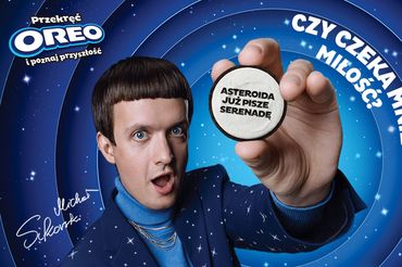 Reklama Oreo z Michałem Sikorskim