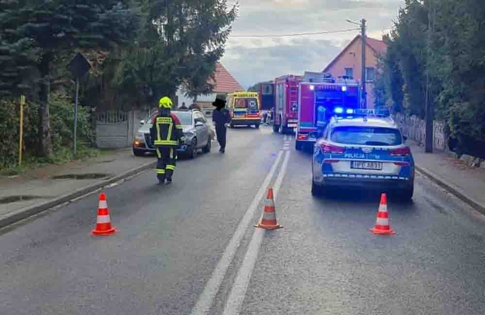 Radoszyn: W wyniku zderzenia Volkswagenów, zostało ranne dziecko