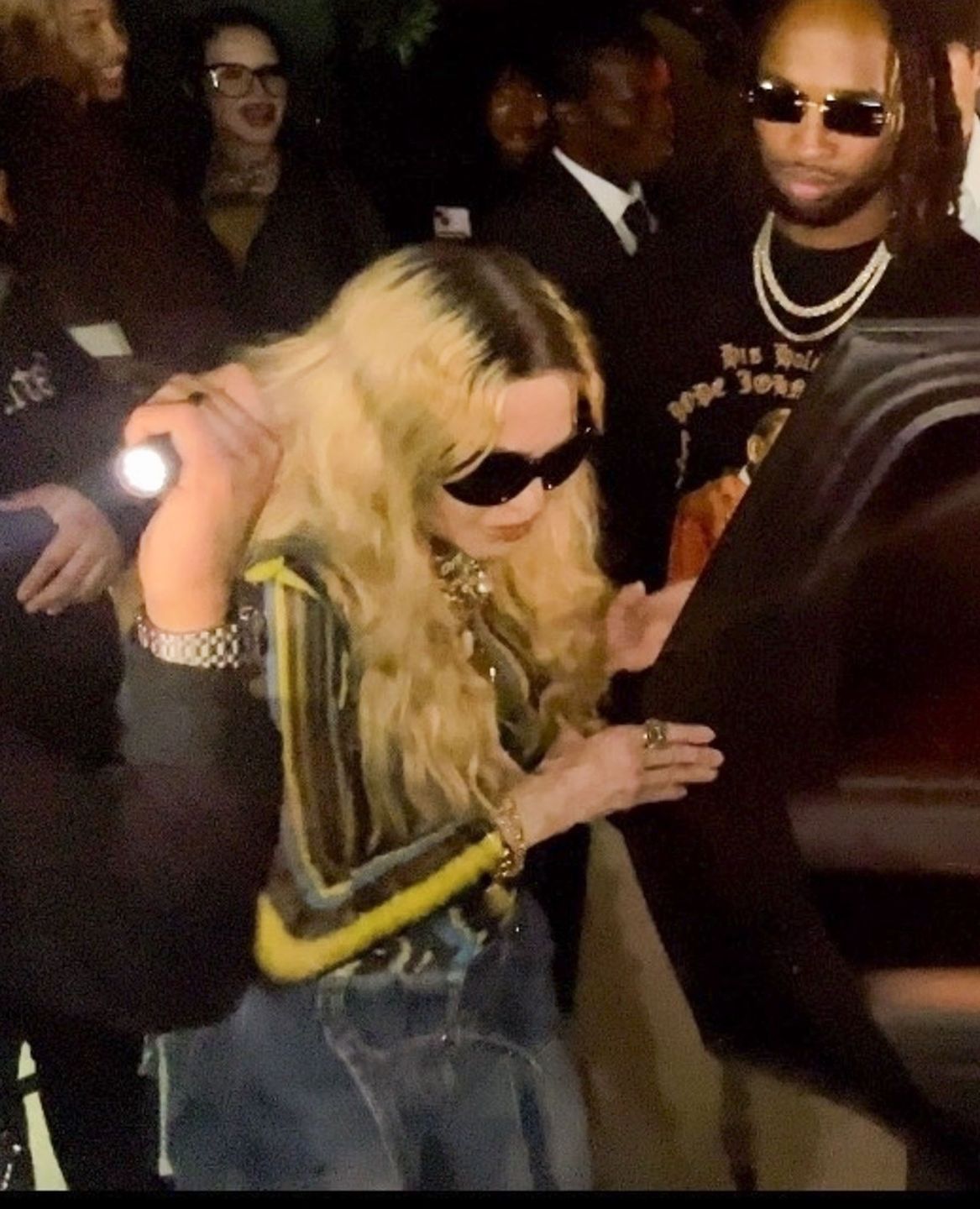 Madonna i jej partner w Nowym Jorku