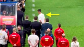 Klasa. Nagrał, co Lewandowski zrobił tuż przed hymnem