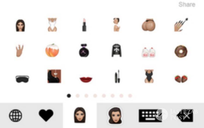 Kimoji, aplikacja z emotikonkami Kim Kardashian (fot. itunes.apple.com)