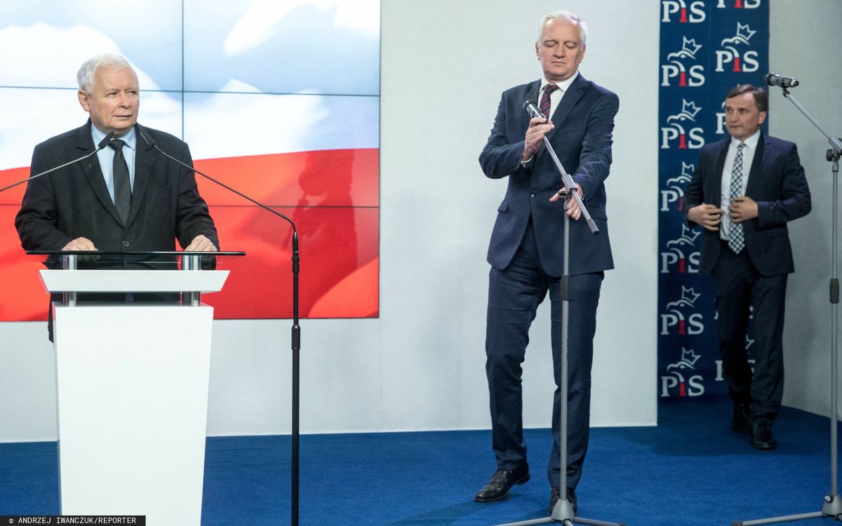 Jarosław Kaczyński, Zbigniew Ziobro i Jarosław Gowin