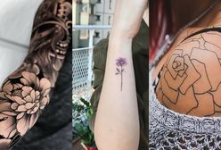 Tatuaż kwiaty dla każdego