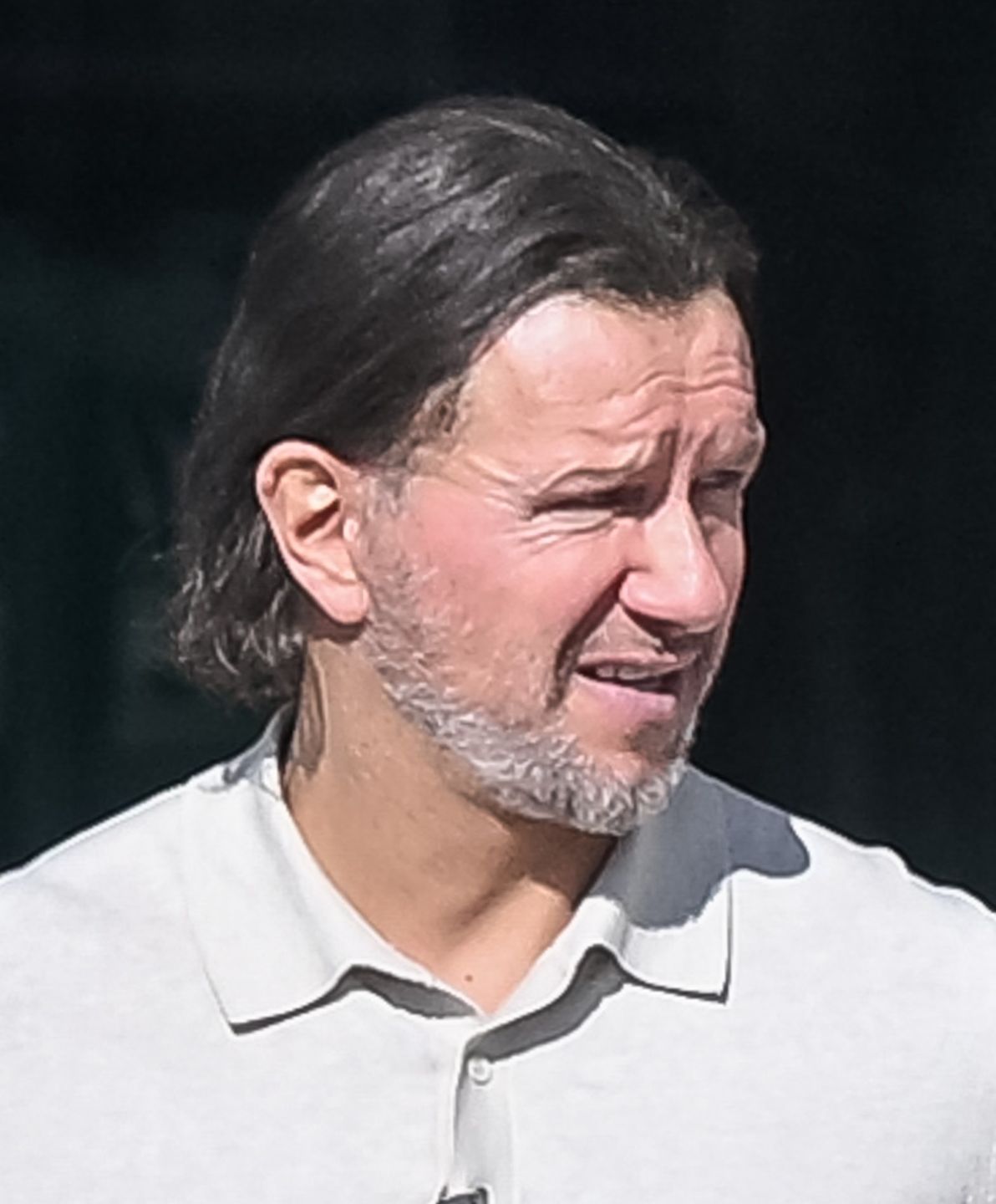 Radosław Majdan na zakupach z synem
