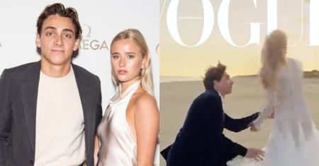 Armand Duplantis OŚWIADCZYŁ SIĘ ukochanej podczas sesji dla "Vogue'a". "Wciąż jestem w szoku" (WIDEO)