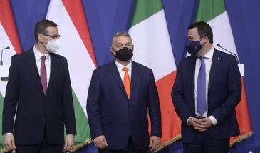 Donald Tusk komentuje wizytę Morawieckiego w Budapeszcie