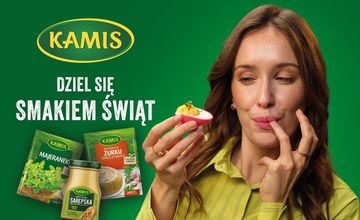Kamis w kampanii zachęca, by "dzielić się smakiem świąt"