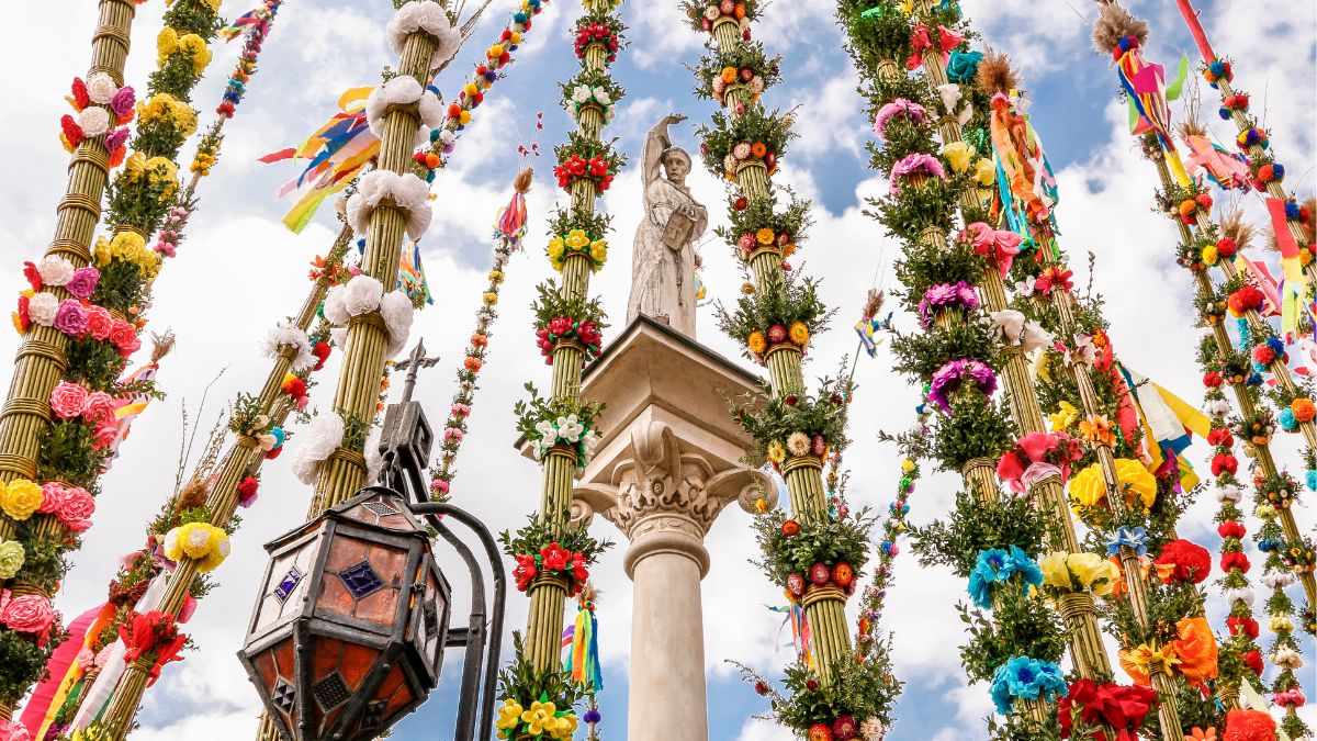 Palmy w Lipnicy Murowanej.