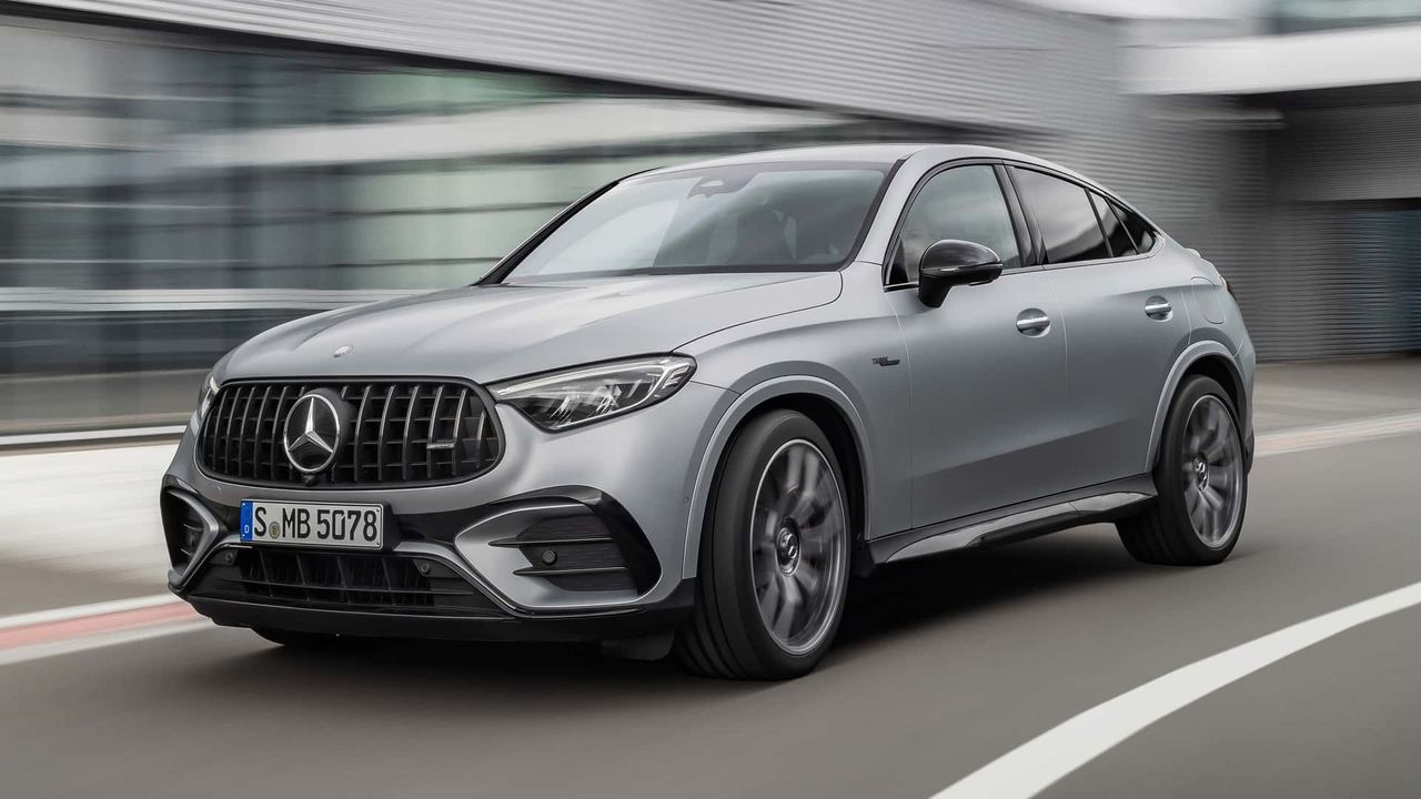 Mercedes-AMG GLC Coupe żegna V6 i V8. Zamiast nich jest hybrydowa dwulitrówka