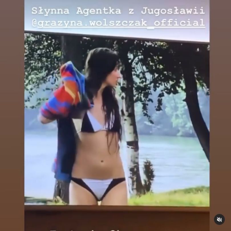 Grażyna Wolszczak prezentuje nagranie sprzed lat i rozprawia na temat samoakceptacji