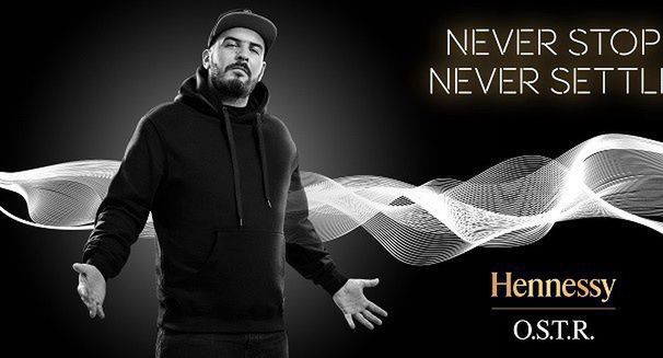 „Never Stop. Never Settle” w kolejnej odsłonie współpracy O.S.T.R z Hennessy