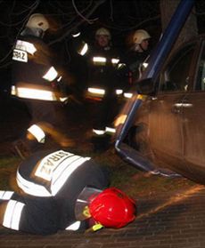 Zderzenie z latarnią