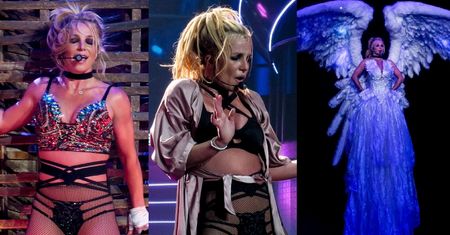 Szczęśliwa Britney wczuwa się na ostatnim koncercie w Las Vegas (ZDJĘCIA)