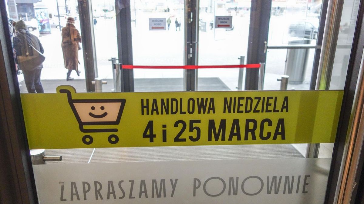 11 marca będzie pierwszą niedzielą bez handlu. Wtedy startuje w praktyce ograniczenie handlu