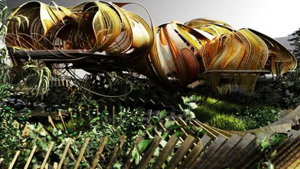 Budynek odporny na trzęsienia ziemi. Dziwny, ale bezpieczny 1