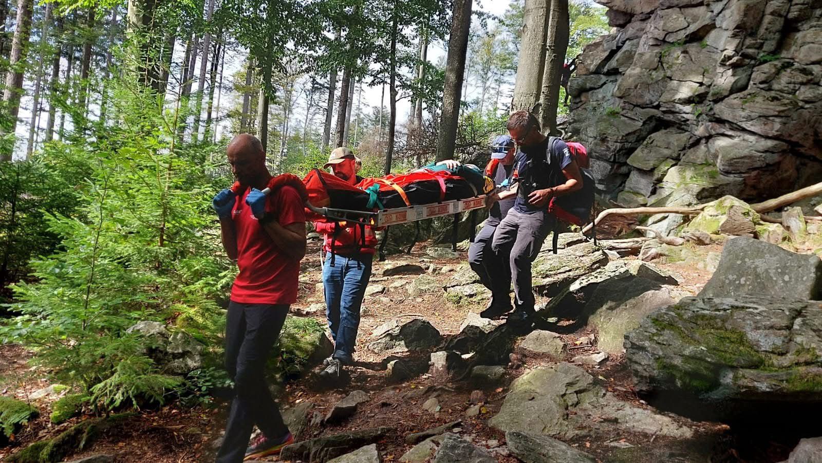 Wypadki w górach zdarzają się nie tylko zimą