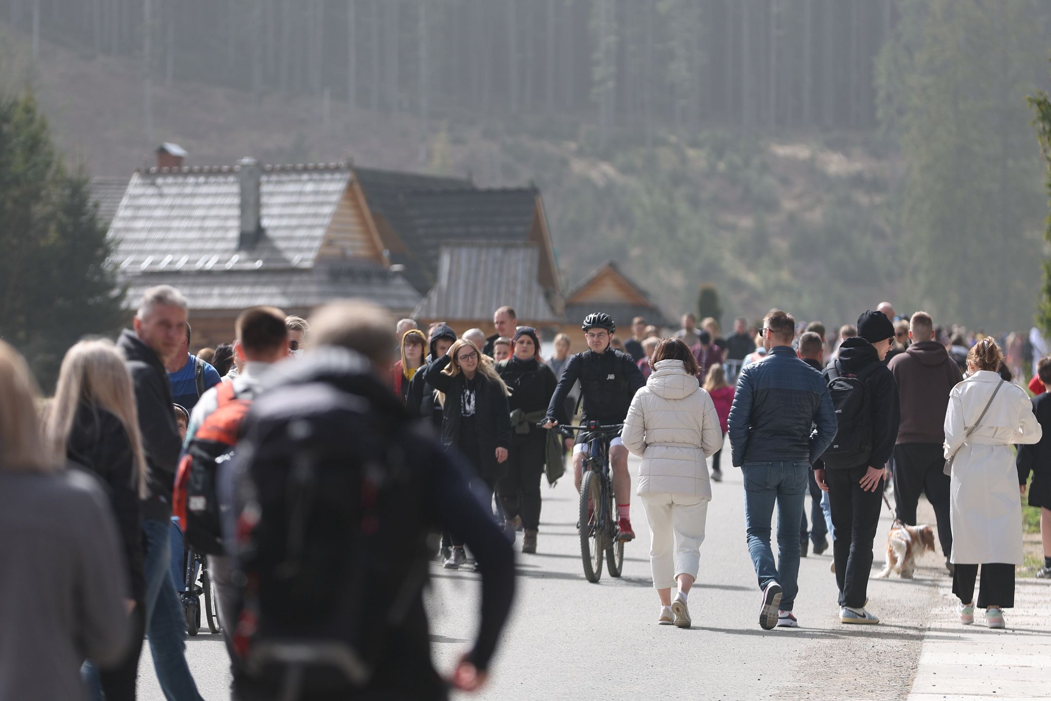 Najazd turystów na Tatry