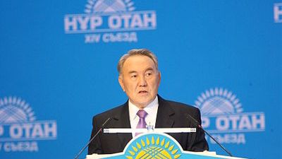 Prezydent Nursułtan Nazarbajew