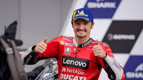 MotoGP. Jack Miller na czele stawki na Silverstone. Chłodne warunki dają się we znaki