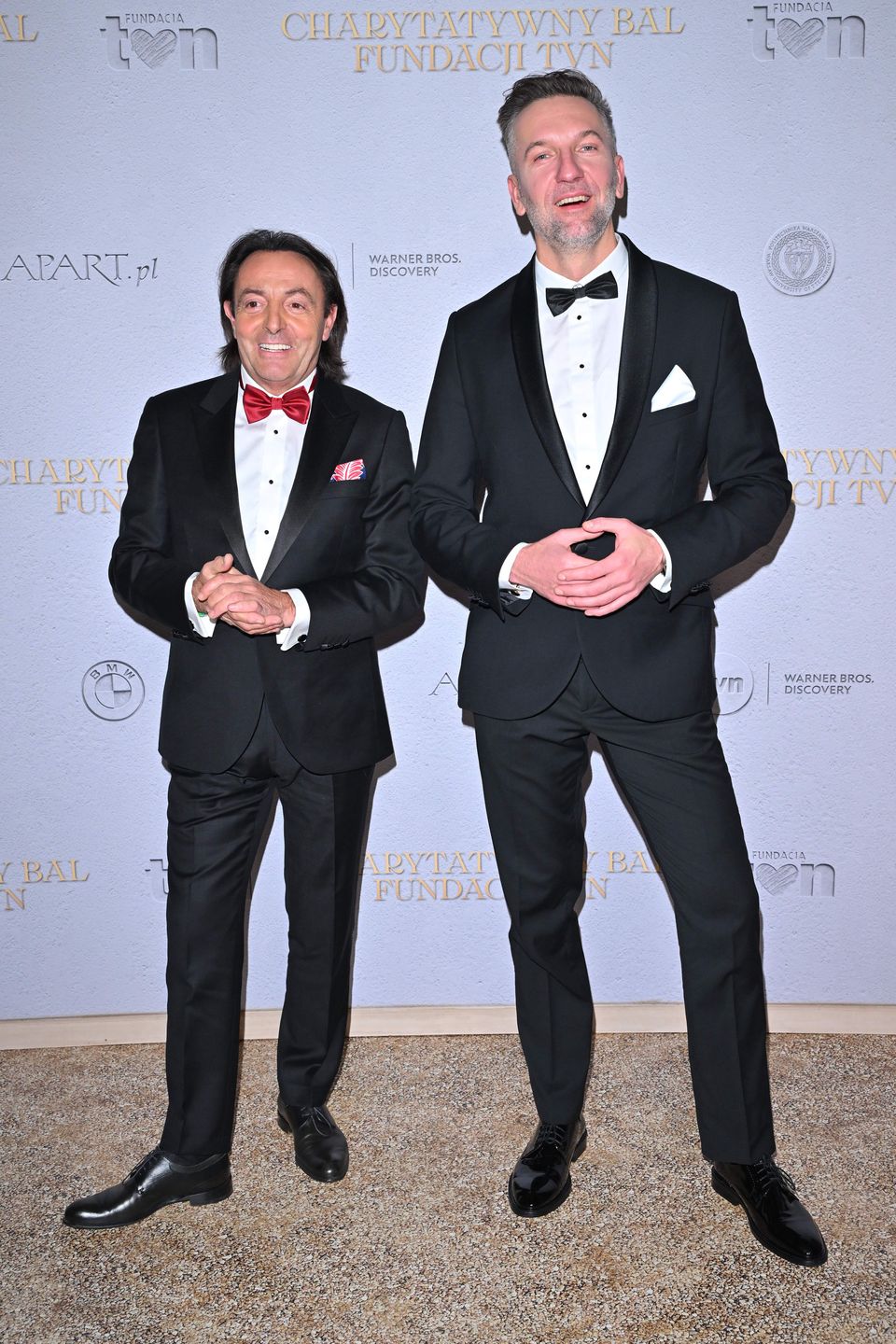 Michel Moran i Przemysław Klima na Balu TVN