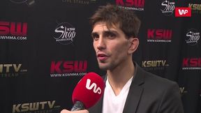 MMA. KSW 54. Marian Ziółkowski dostał szansę walki o pas. "Przez pierwsze minuty byłem zawiedziony"