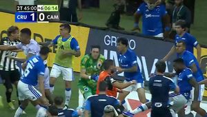 Dantejskie sceny i 23 czerwone kartki w końcówce meczu. Jest nagranie