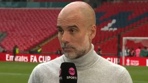 Po tym pytaniu Guardiola przerwał wywiad. To rzucił na pożegnanie