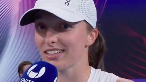 "To sekret". Świątek zabrała głos po pierwszym meczu w sezonie