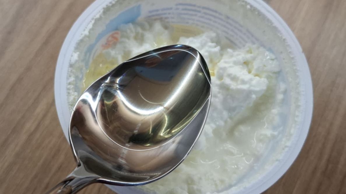 Serek wiejski z olejem lnianym