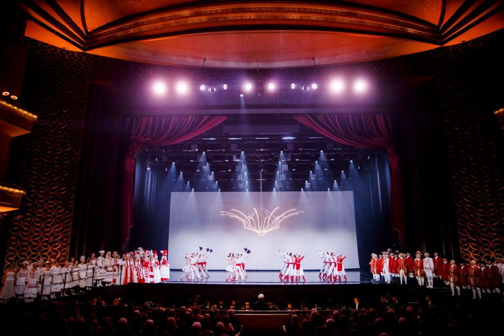 Fragment „Strasznego dworu” podczas Gali Jubileuszowej Teatr Wielkiego-Opery Narodowej © Krzysztof Bieliński