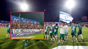 W Izraelu głośno o transparencie kibiców Rakowa. Piszą o "kolaborantach"