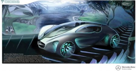 Zielony stworek bez przyszłości | Mercedes Biome Concept