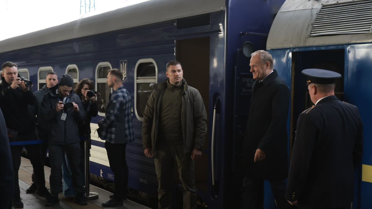 Donald Tusk w Kijowie