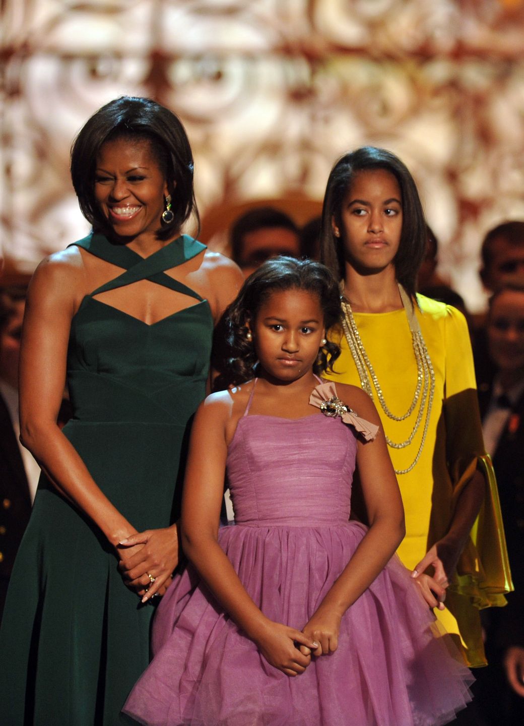 Michelle Obama, Sasha Obama i Malia Obama