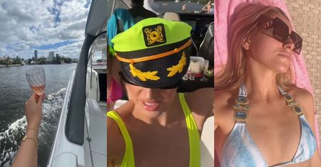 U Caroline Derpienski koniec z "klepaniem biedy". Wróciło dolarsowe życie: impreza na jachcie, prywatny basen i zielone lambo