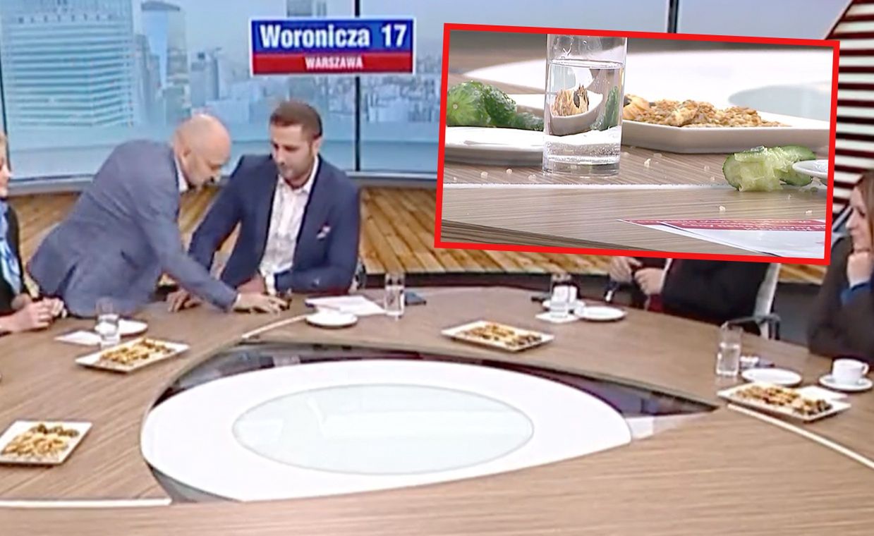 Afera w studiu TVP. Ogórek dla Kłeczka i słowa "Jest pan mendą". Co tam się wydarzyło?