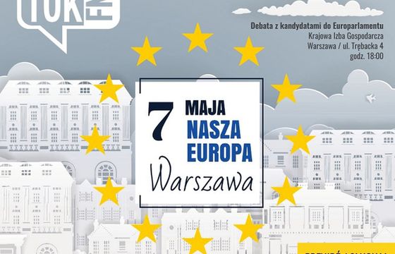 Przedwyborcza akcja „Nasza Europa” w TOK FM.  6 debat z kandydatami do europarlamentu