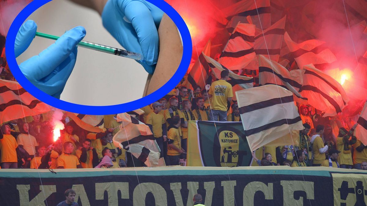 Zaszczepieni kibice mogą przyjść na mecz GKS Katowice - Stal Rzeszów Dodatkowo Mimo limitu 25 procent, który obowiązuje zgodnie z rozporządzeniem
