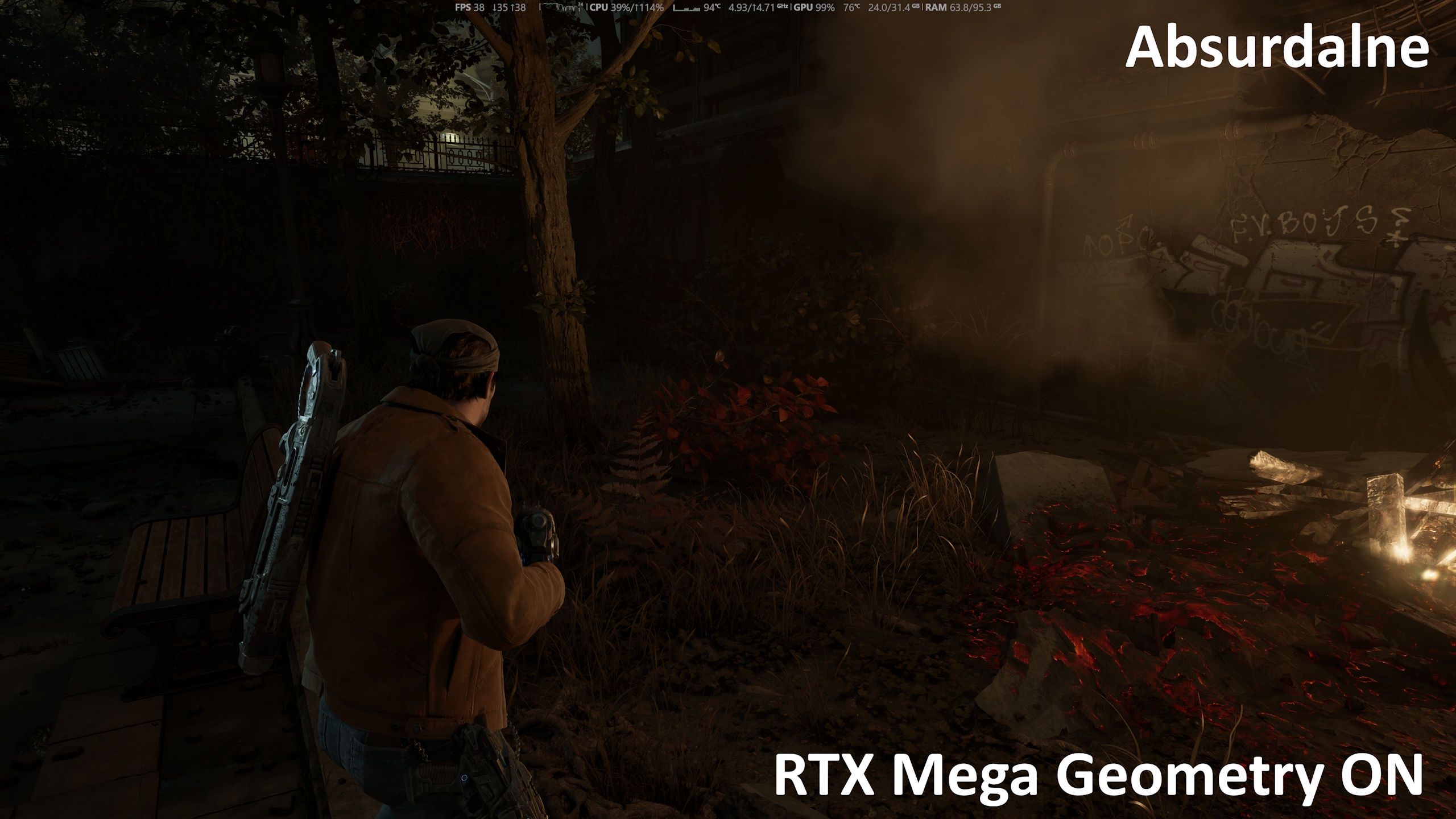 Gears of War: E-Day - ust. Absurdalne z RTX Geometry